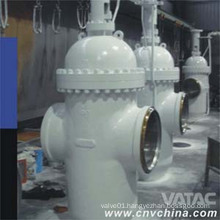 API6d Butt Welded Cast Steel Slab Gate Valve